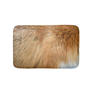 Red Fox Päls Mönster Tile Badrumsmatta