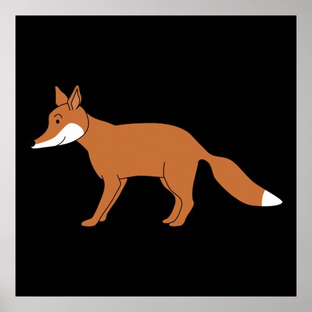 Red Fox. Poster (Framsidan)