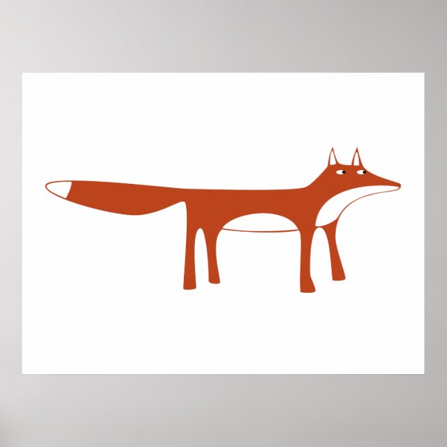 Red Fox Poster (Framsidan)