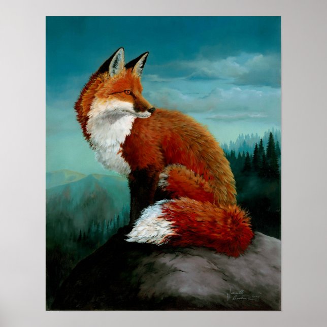 Red Fox Poster (Framsidan)