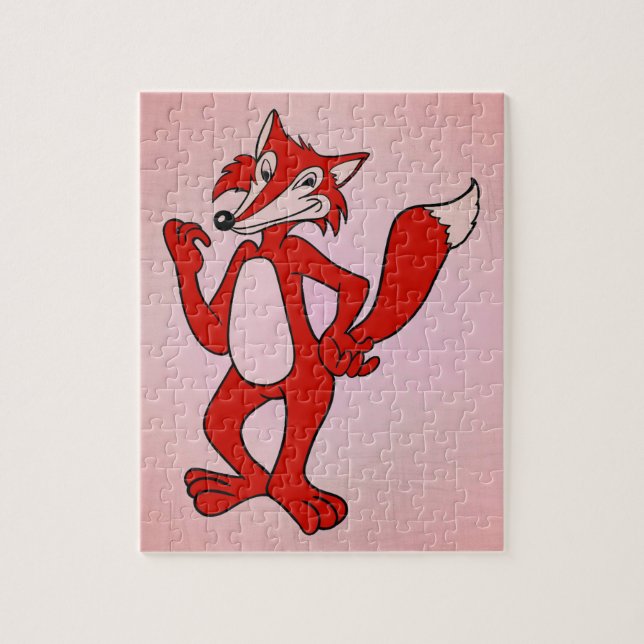 Red Fox Pussel (Vertikal)