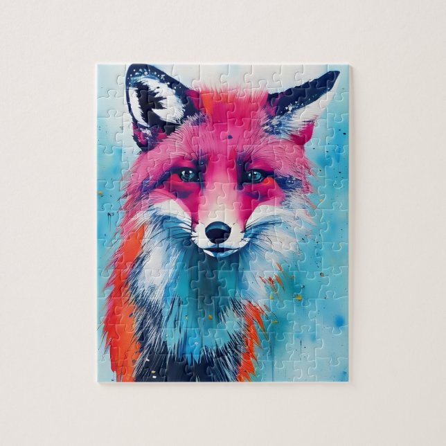Red Fox Pussel (Vertikal)