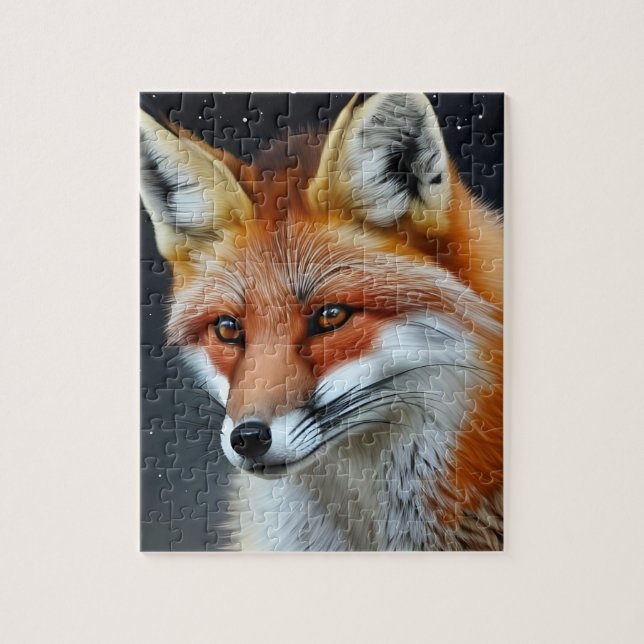 Red Fox Pussel (Vertikal)