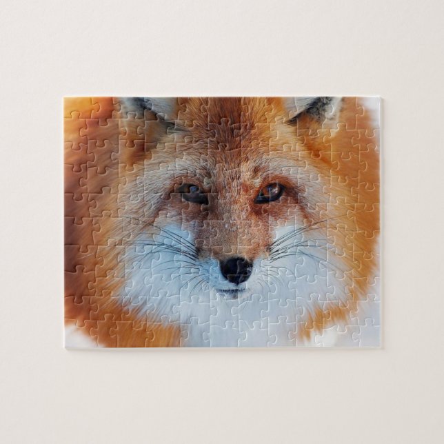 Red Fox Puzzle Pussel (Horisontell)