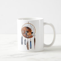Red Fox Sleeping på Dreamcatcher