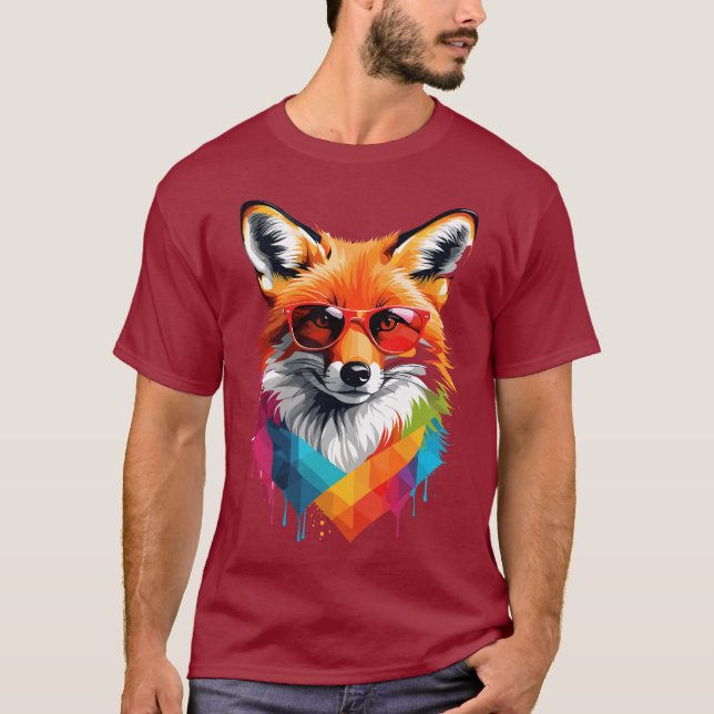 Red Fox T Shirt (Framsida)