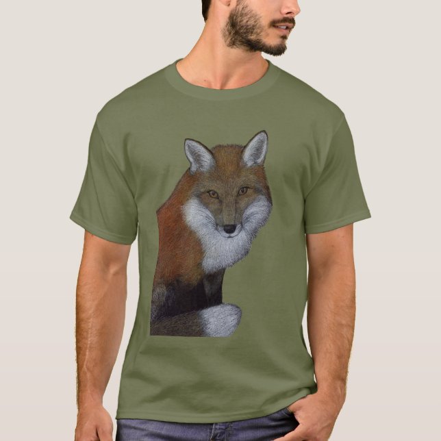 Red Fox T Shirt (Framsida)