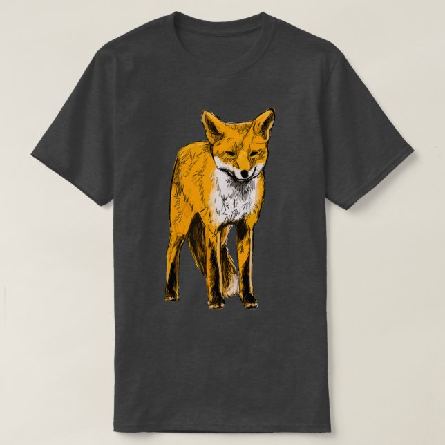 Red Fox T Shirt (Design framsida)