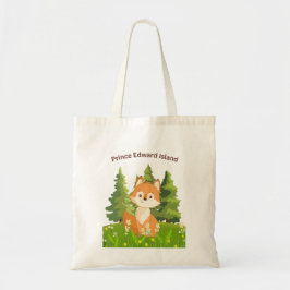 Red Fox Tote Bag Tygkasse