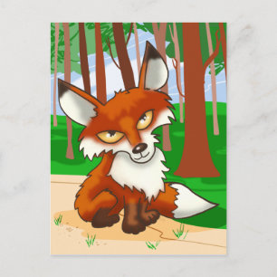 Red Fox Vykort
