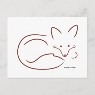 Red Fox Vykort