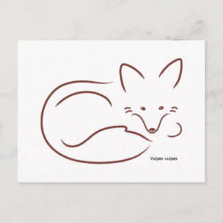 Red Fox Vykort