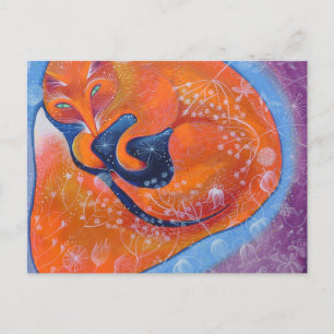 Red Fox. Vykort