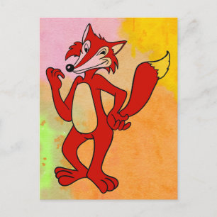 Red Fox Vykort