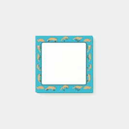 Red Foxes Post-it Block