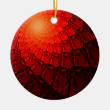 Red Fractal Mönster