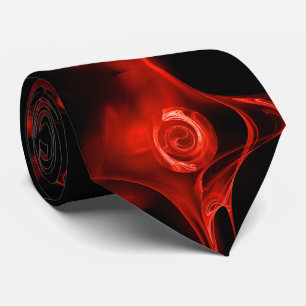 RED FRACTAL RO I BLACK Abstrakt Slips