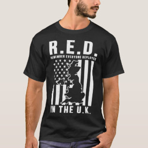 RED Frday kommer ihåg alla som är stationerade i S T Shirt