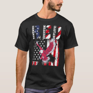 Red Fredag kommer ihåg alla utplacerade patriotisk T Shirt