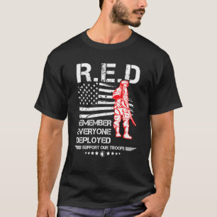 Red Fredag militärveteran kommer ihåg alla Dep T Shirt