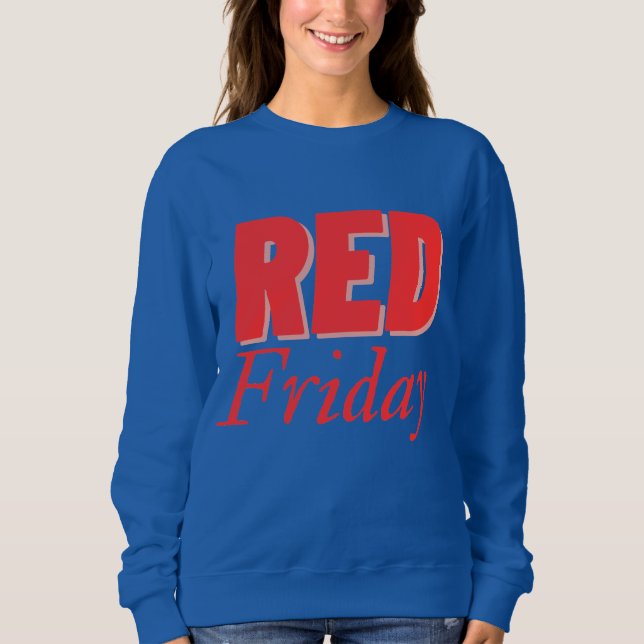 Red fredag t shirt (Framsida)