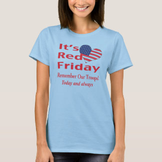 Red Fredag T Shirt