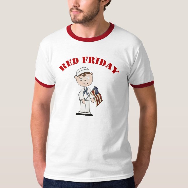 Red Fredag T-Shirt (Framsida)