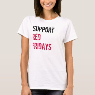 Red Fredag Tee Shirt