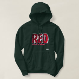 RED Fredag Tribal Hoodie - hedra vår utplacerade