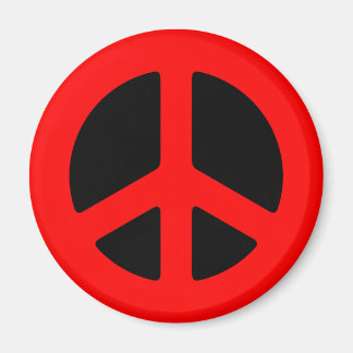 Red Fredstecken Magnet