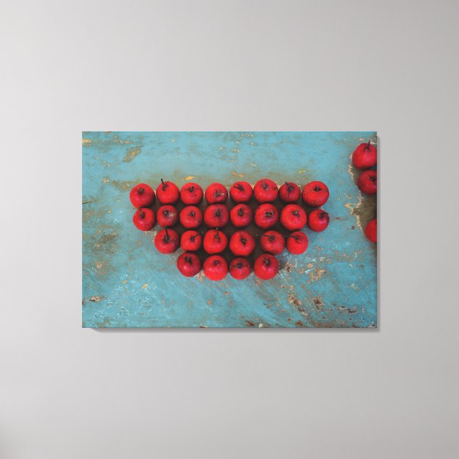 Red Fruits still Life Art Canvastryck (Framsida)