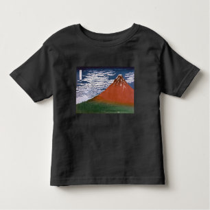 Red Fuji, Aka Fujiyama Volcano Katsushika Hokusai T Shirt