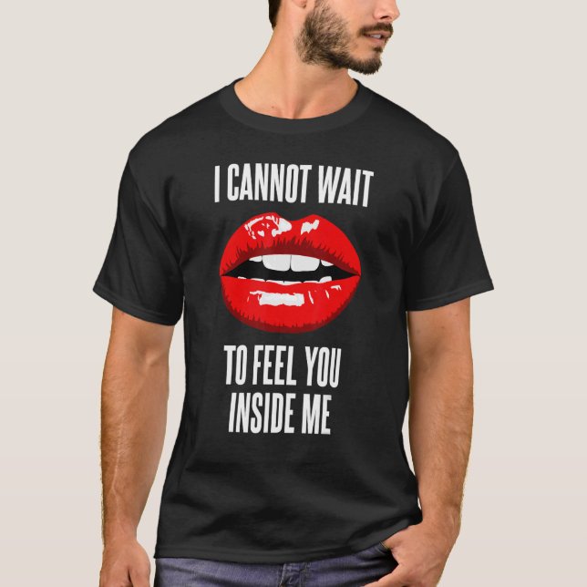 Red Full Lips Graphic Evil Girl T Shirt (Framsida)