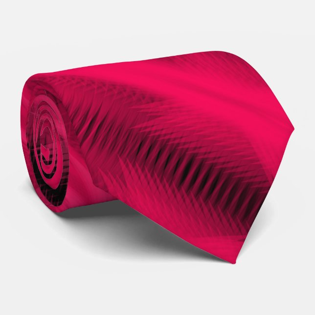 Red Futuristic Abstract Diagonal Pattern Art Slips (Rullad)