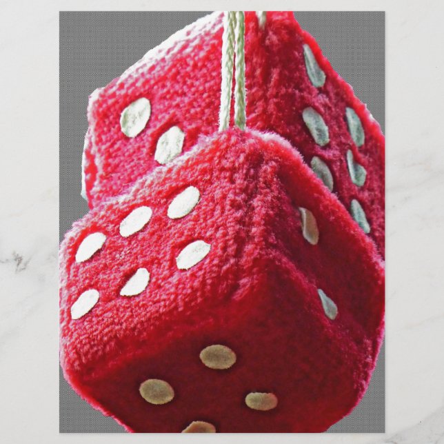 Red Fuzzy Dice (Framsida)