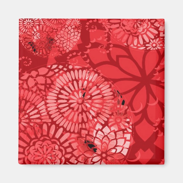 RED GARDEN MAGNET (Framsidan)