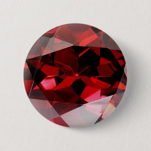 Red Garnet Gemstone januari Knapp