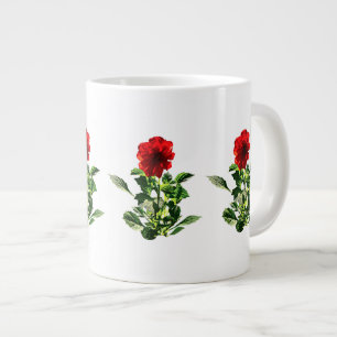 Red Gerbera Daisy Jumbo Mugg
