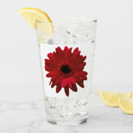 Red Gerbera Daisy Mors dag Glaskopp