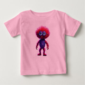"Red Germ Monster Baby T-Shirt" T Shirt