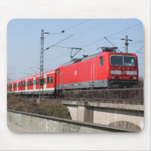 Red German Tåg Musmatta