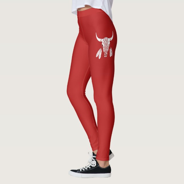 Red Ghost Dance Buffalo leggings (Vänster)