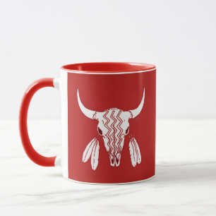 Red Ghost Dance Buffalo red combo mugg