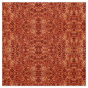 RED GIRAFFE HUD Vild Animal Mönster Tyg
