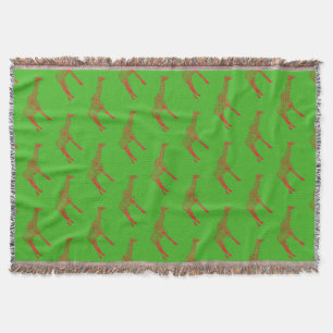 Red Giraffe Stencil Mysfilt