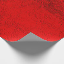 Red Glamor Velvet Wrapping Papper