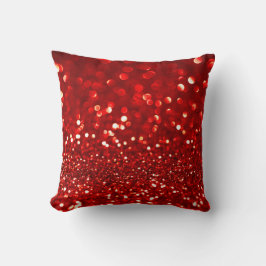 Red Glitter Dekorativ kudde