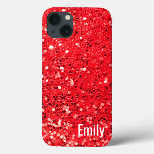 Red Glitter med Namn