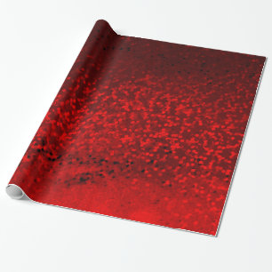 red glitter presentpapper