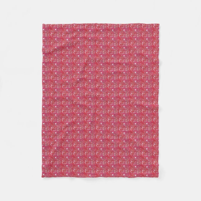 Red Gnistra Fleece Blanket (Framsidan)